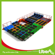 Safe children trampoline sport